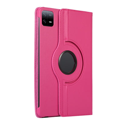 For Xiaomi Pad 6 / Pad 6 Pro ENKAY 360 Degree Rotation Stand Litchi Leather Smart Tablet Case, For Xiaomi Pad 6 / Pad 6 Pro