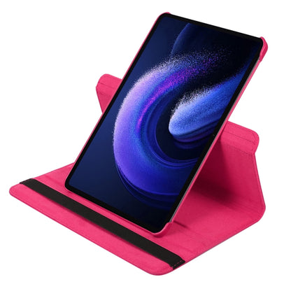 For Xiaomi Pad 6 / Pad 6 Pro ENKAY 360 Degree Rotation Stand Litchi Leather Smart Tablet Case, For Xiaomi Pad 6 / Pad 6 Pro