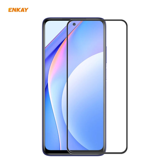 ENKAY Hat-Prince Film de protection d'écran intégral en verre trempé anti-chute à colle intégrale, pour Xiaomi 10T Lite 5G, pour Samsung Galaxy M51, pour Samsung Galaxy S20 FE 5G, pour Motorola Moto E7 Plus, pour LG K42 / K52 / K62