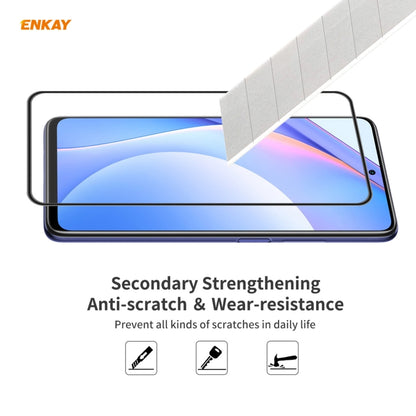 5 PCS ENKAY Hat-Prince Anti-drop Full Glue Tempered Glass Full Screen Film Anti-fall Protector, For Xiaomi 10T Lite 5G, For Samsung Galaxy M51, For Samsung Galaxy S20 FE 5G, For Motorola Moto E7 Plus, For LG K42 / K52 / K62