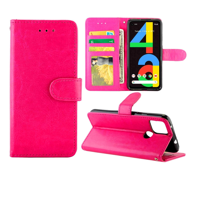 Crazy Horse Texture Leather Horizontal Flip Protective Case with Holder & Card Slots & Wallet & Photo Frame, For OPPO Reno4 Lite / F17 Pro/A93, For OPPO F17 / A73 (2020) 4G, For Google Pixel 4a 5G, For Samsung Galaxy A42 5G, For Xiaomi Poco X3 NFC     ...