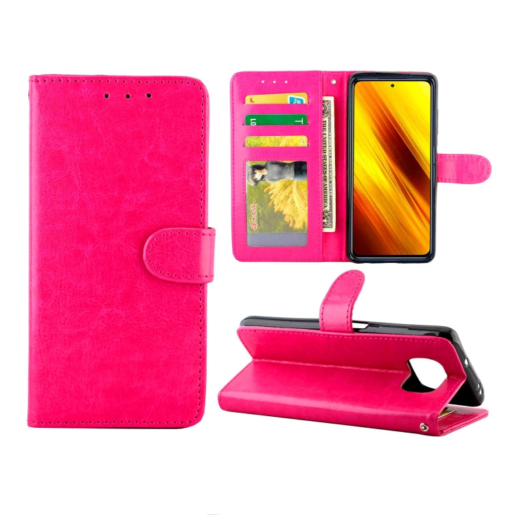 Crazy Horse Texture Leather Horizontal Flip Protective Case with Holder & Card Slots & Wallet & Photo Frame, For OPPO Reno4 Lite / F17 Pro/A93, For OPPO F17 / A73 (2020) 4G, For Google Pixel 4a 5G, For Samsung Galaxy A42 5G, For Xiaomi Poco X3 NFC     ...