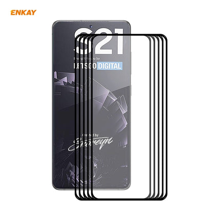 For Samsung Galaxy S30 ENKAY Hat-Prince Full Glue 0.26mm 9H 2.5D Tempered Glass Full Coverage Film Support Fingerprint Unlock, For Samsung Galaxy S21 5G (1 PC), 2pcsFor Samsung Galaxy S21 5G (2pcs), For Samsung Galaxy S21 5G (5pcs)                     ...