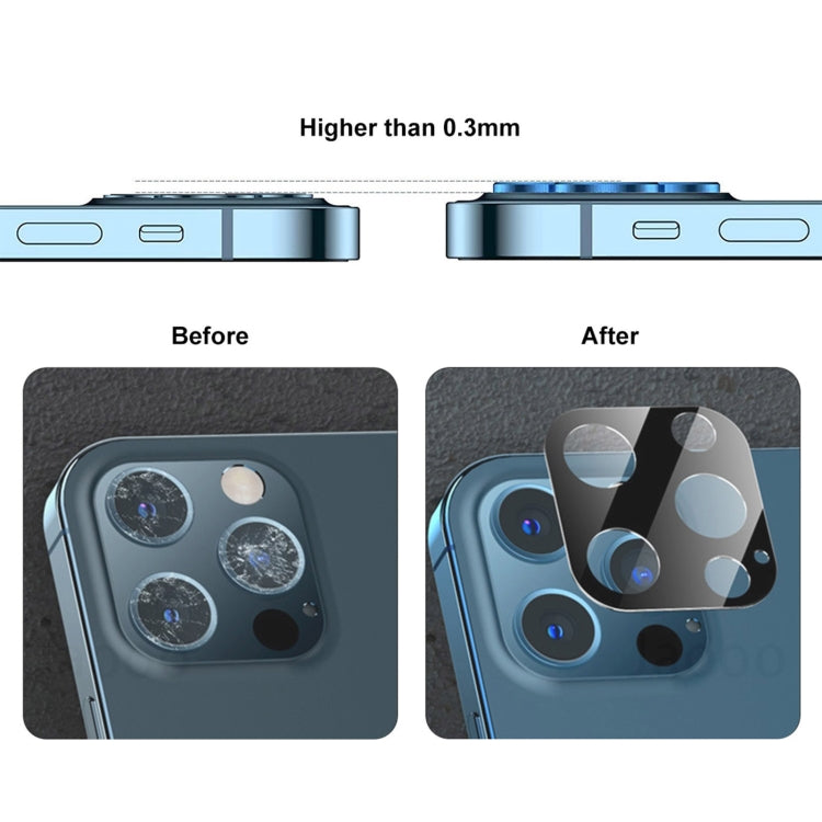 ENKAY Hat-Prince 9H Rear Camera Lens Tempered Glass Film Full Coverage Protector, For iPhone 12 mini, For iPhone 12, For iPhone 12 Pro, For iPhone 12 Pro Max