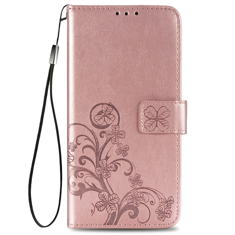 Four-leaf Clasp Embossed Buckle Mobile Phone Protection Leather Case with Lanyard & Card Slot & Wallet & Bracket Function, For Samsung Galaxy S21+ 5G, For Samsung Galaxy S21 5G, For Samsung Galaxy S21 Ultra 5G, For Samsung Galaxy A32 5G                ...