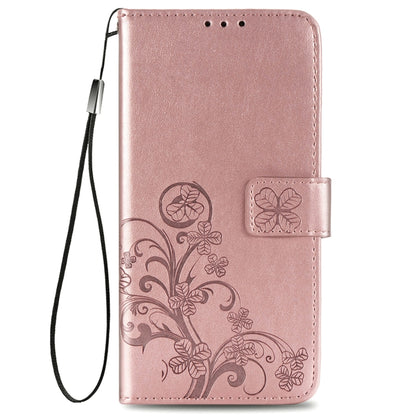 Four-leaf Clasp Embossed Buckle Mobile Phone Protection Leather Case with Lanyard & Card Slot & Wallet & Bracket Function, For Samsung Galaxy S21+ 5G, For Samsung Galaxy S21 5G, For Samsung Galaxy S21 Ultra 5G, For Samsung Galaxy A32 5G                ...
