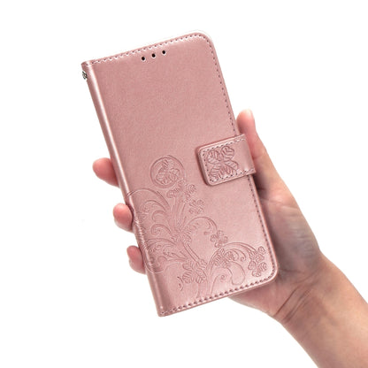 Four-leaf Clasp Embossed Buckle Mobile Phone Protection Leather Case with Lanyard & Card Slot & Wallet & Bracket Function, For Samsung Galaxy S21+ 5G, For Samsung Galaxy S21 5G, For Samsung Galaxy S21 Ultra 5G, For Samsung Galaxy A32 5G                ...