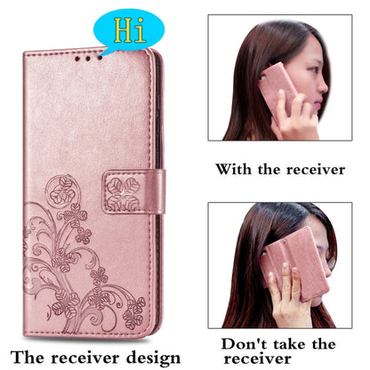 Four-leaf Clasp Embossed Buckle Mobile Phone Protection Leather Case with Lanyard & Card Slot & Wallet & Bracket Function, For Samsung Galaxy S21+ 5G, For Samsung Galaxy S21 5G, For Samsung Galaxy S21 Ultra 5G, For Samsung Galaxy A32 5G                ...