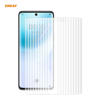 10 PCS ENKAY Hat-Prince 3D Full Screen PET Curved Hot Bending HD Screen Protector Soft Film, Support Fingerprint Unlock, For Xiaomi Mi 11, For Huawei Nova 8, For Huawei Nova 8 Pro