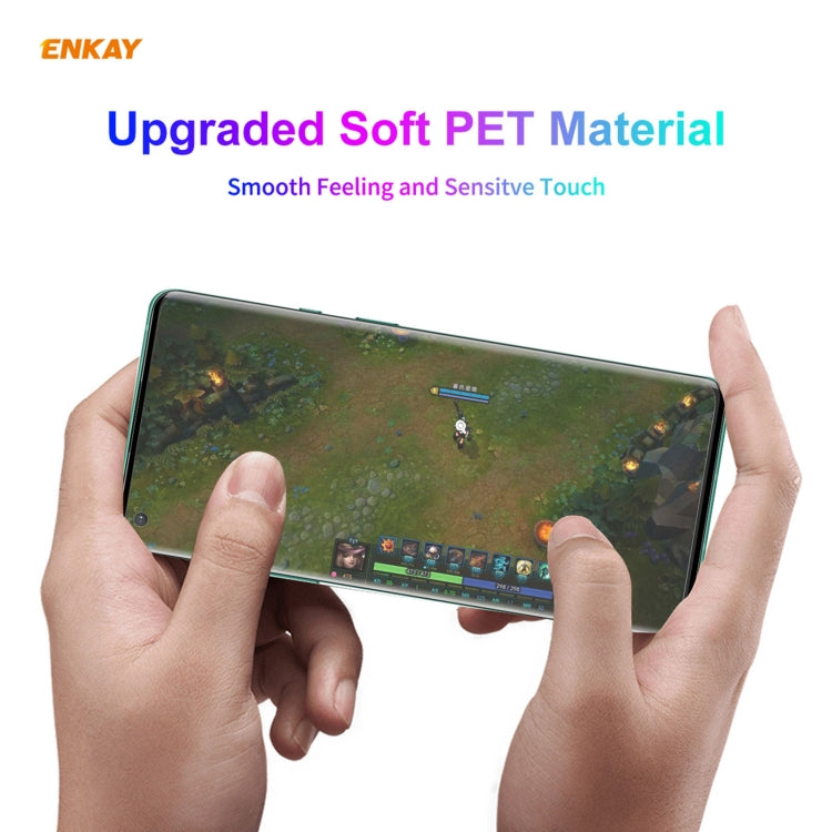 5 PCS ENKAY Hat-Prince 3D Full Screen PET Curved Hot Bending HD Screen Protector Soft Film Support Fingerprint Unlock, For Xiaomi MI 11, For Huawei Nova 8, For Huawei Nova 8 Pro
