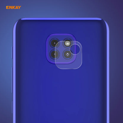 ENKAY Hat-Prince 0.2mm 9H 2.15D Round Edge Rear Camera Lens Tempered Glass Film, For Xiaomi Redmi Note 9 Pro 5G, For Motorola G9 / G9 Play