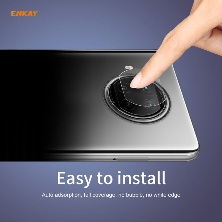 5 PCS ENKAY Hat-Prince 0.2mm 9H 2.15D Round Edge Rear Camera Lens Tempered Glass Film, For Xiaomi Redmi Note 9 Pro 5G, For Motorola Moto G9 Plus, For Motorola G9 / G9 Play