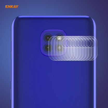 10 PCS ENKAY Hat-Prince 0.2mm 9H 2.15D Round Edge Rear Camera Lens Tempered Glass Film, For Xiaomi Redmi Note 9 Pro 5G, For Motorola G9 Plus, For Motorola G9 / G9 Play