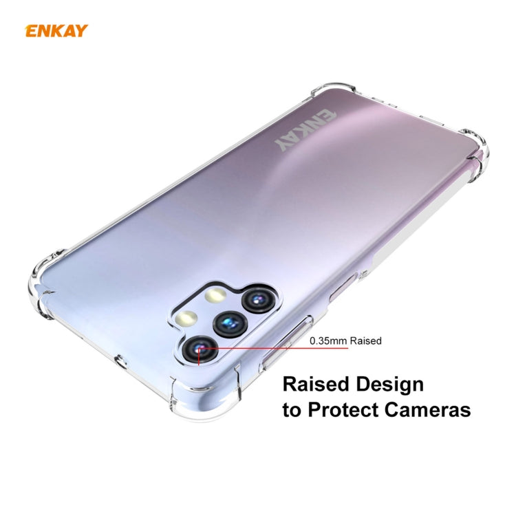 Hat-Prince ENKAY Clear TPU Shockproof Case Soft Anti-slip Cover, For Samsung Galaxy A32 5G, For OnePlus 9, For Samsung Galaxy A52 5G, For Xiaomi Mi 11, For OnePlus 9 Pro