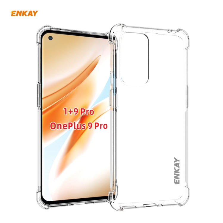 Hat-Prince ENKAY Clear TPU Shockproof Case Soft Anti-slip Cover, For Samsung Galaxy A32 5G, For OnePlus 9, For Samsung Galaxy A52 5G, For Xiaomi Mi 11, For OnePlus 9 Pro