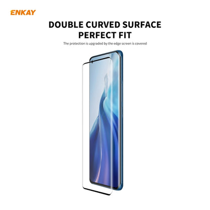 For Xiaomi Mi 11 ENKAY Hat-Prince 0.26mm 9H 3D Explosion-proof Full Screen Curved Heat Bending Tempered Glass Film, For Xiaomi Mi 11(1pc), For Xiaomi Mi 11(2pcs), For Xiaomi Mi 11(5 pcs)