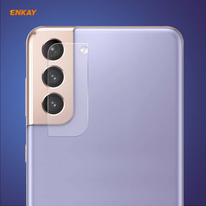 ENKAY Hat-Prince 0.2mm 9H 2.15D Round Edge Rear Camera Lens Tempered Glass Film Protector, For Samsung Galaxy S21(1 PC), For Samsung Galaxy S21+(1 PC), For Samsung Galaxy S21 Ultra(1 PC)