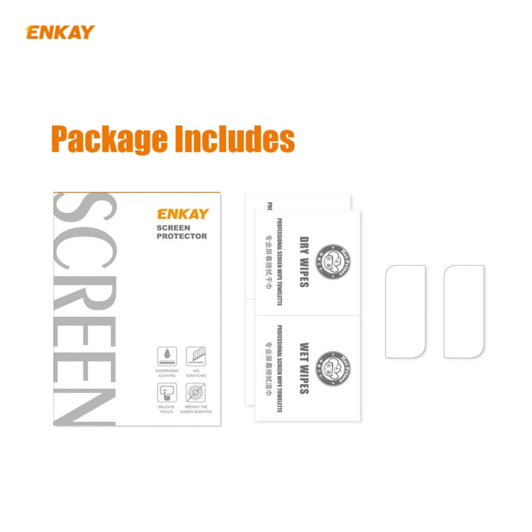 2 PCS ENKAY Hat-Prince 0.2mm 9H 2.15D Round Edge Rear Camera Lens Tempered Glass Film Protector, For Samsung Galaxy S21(2 PCS), For Samsung Galaxy S21+(2 PCS), For Samsung Galaxy S21 Ultra(2 PCS)