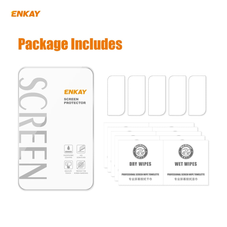 5 PCS ENKAY Hat-Prince 0.2mm 9H 2.15D Round Edge Rear Camera Lens Tempered Glass Film Protector, For Samsung Galaxy S21(5 PCS), For Samsung Galaxy S21+(5 PCS), For Samsung Galaxy S21 Ultra(5 PCS)