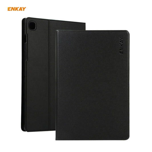Pour Samsung Galaxy Tab A7 10.4 2020 T500 / T505 ENKAY Étui intelligent à rabat horizontal en cuir PU + TPU avec support et fonction veille/réveil, Pour Samsung Galaxy Tab A7 10.4 2020 T500