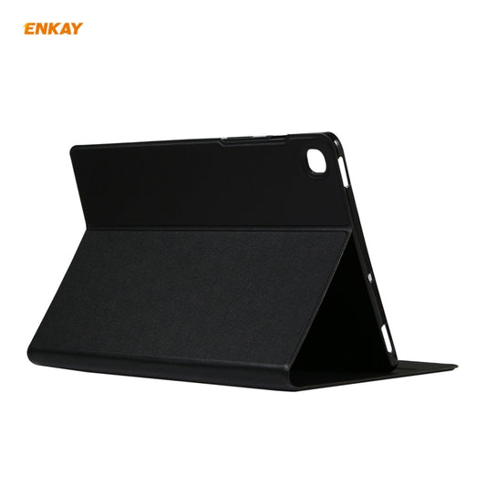 Pour Samsung Galaxy Tab A7 10.4 2020 T500 / T505 ENKAY Étui intelligent à rabat horizontal en cuir PU + TPU avec support et fonction veille/réveil, Pour Samsung Galaxy Tab A7 10.4 2020 T500