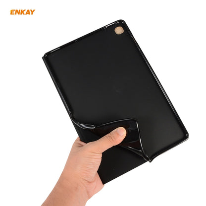 For Samsung Galaxy Tab A7 10.4 2020 T500 / T505 ENKAY Horizontal Flip PU Leather + TPU Smart Case with Holder & Sleep / Wake-up Function, For Samsung Galaxy Tab A7 10.4 2020 T500