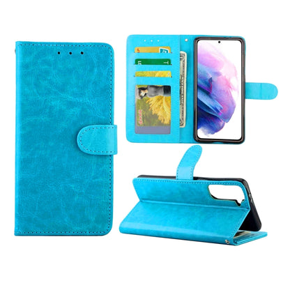Crazy Horse Texture Leather Horizontal Flip Protective Case with Holder & Card Slots & Wallet & Photo Frame, For Xiaomi Mi 10T Lite, For OPPO Realme V3, For OPPO A15, For Huawei Mate 40, For Huawei Mate40 Pro/Mate40 Pro+, For Samsung Galaxy S21+ 5G    ...