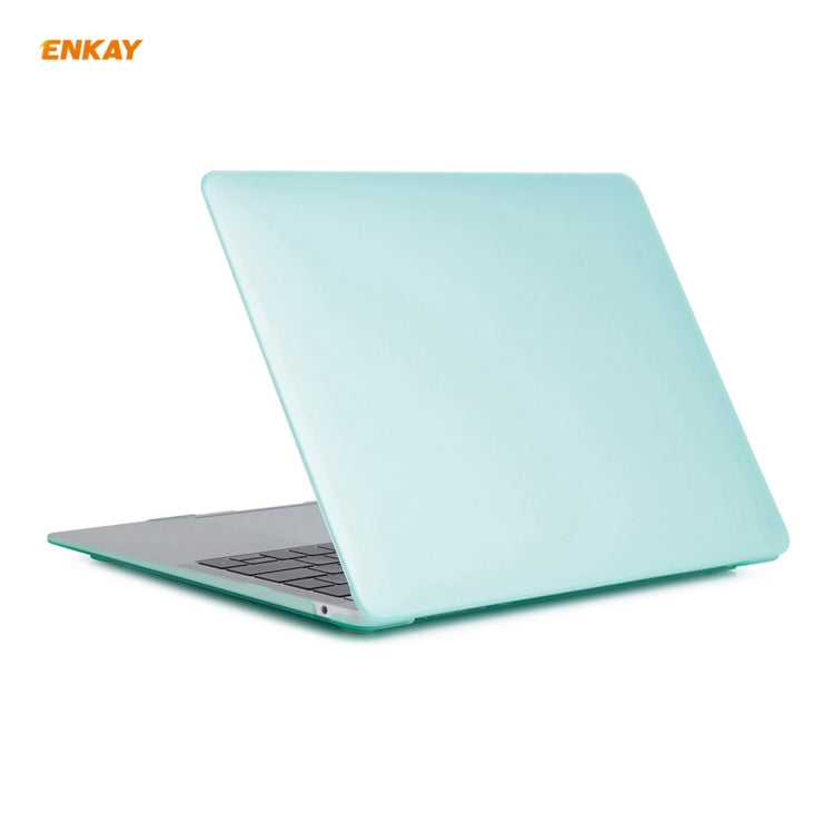 ENKAY 3 in 1 Matte Laptop Protective Case + EU Version TPU Keyboard Film + Anti-dust Plugs Set for MacBook Air 13.3 inch A2179 & A2337 (2020), For MacBook Air 13.3 inch A2179 (2020)