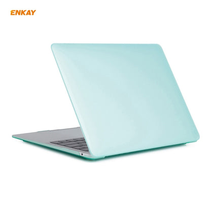 ENKAY 3 in 1 Matte Laptop Protective Case + EU Version TPU Keyboard Film + Anti-dust Plugs Set for MacBook Air 13.3 inch A2179 & A2337 (2020), For MacBook Air 13.3 inch A2179 (2020)