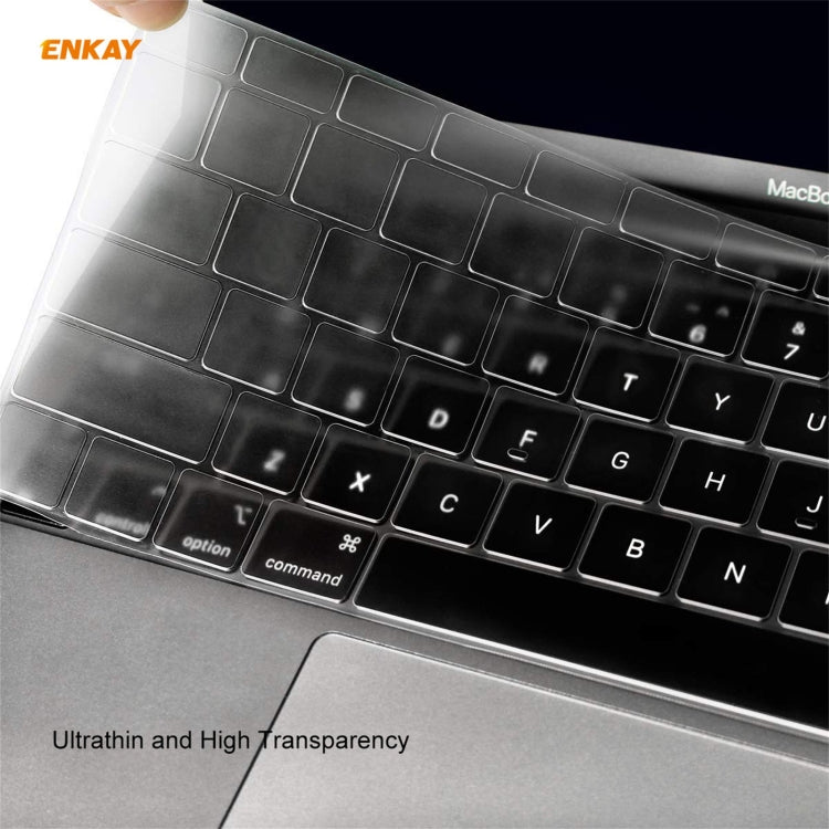ENKAY 3 in 1 Matte Laptop Protective Case + US Version TPU Keyboard Film + Anti-dust Plugs Set for MacBook Pro 13.3 inch A2251 & A2289 & A2338 (with Touch Bar), For MacBook Pro 13.3 inch A2251 (with Touch Bar)