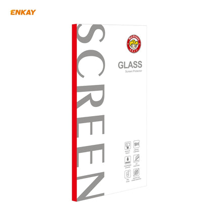 2 PCS ENKAY Hat-Prince Full Glue 0.26mm 9H 2.5D Tempered Glass Full Coverage Film, For Xiaomi Redmi K40 / K40 Pro(+), For Xiaomi Redmi Note 9T, For Xiaomi Redmi 9T, For Samsung Galaxy F62