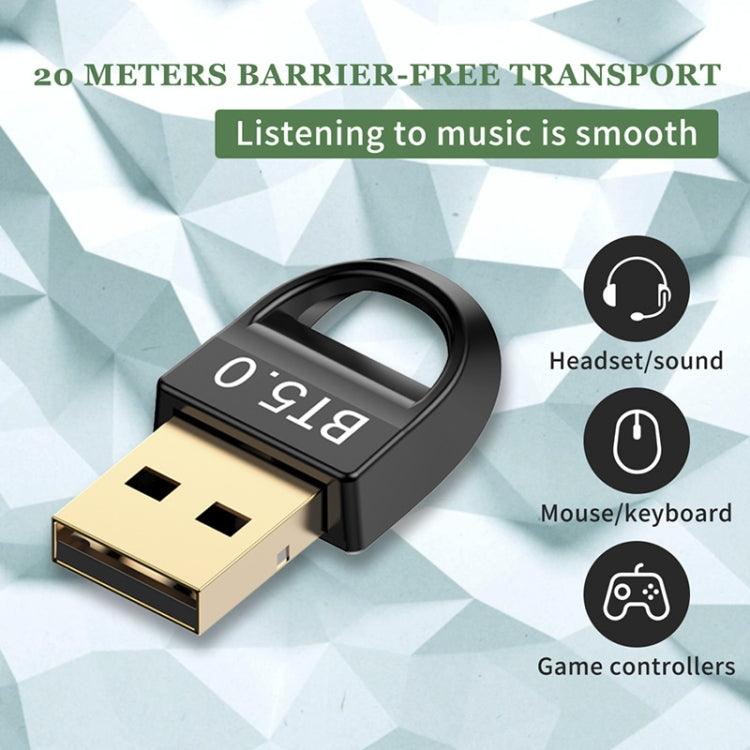 Adaptateur Récepteur USB Bluetooth V5.0, Bluetooth V5.0