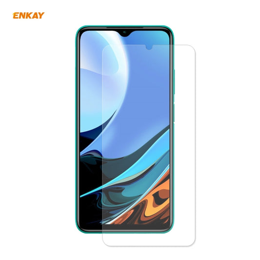 Film en verre trempé ENKAY Hat-Prince 0.26mm 9H 2.5D à bords incurvés, pour Xiaomi Redmi 9T, pour Xiaomi Redmi Note 9T, pour Xiaomi Redmi K40 / K40 Pro / K40 Pro+, pour Samsung Galaxy A52 5G, pour Samsung Galaxy A72 5G, pour Samsung Galaxy F62