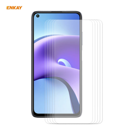 5 PCS ENKAY Hat-Prince 0.26mm 9H 2.5D Curved Edge Tempered Glass Film, For Xiaomi Redmi 9T, For Xiaomi Redmi Note 9T, For Xiaomi Redmi K40 / K40 Pro / K40 Pro+, For Samsung Galaxy A52 5G, For Samsung Galaxy A72 5G, For Samsung Galaxy F62