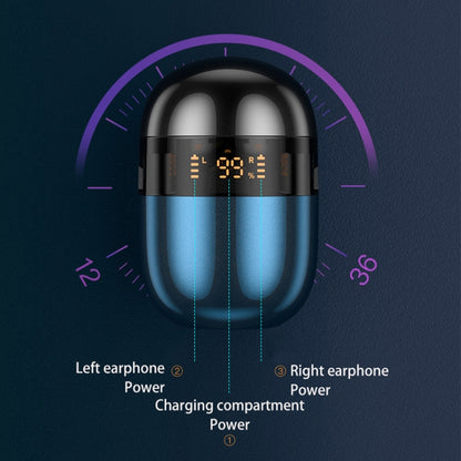 J28 TWS Wireless Bluetooth Earphones LED Digital Display HIFI Music Sport Earphone