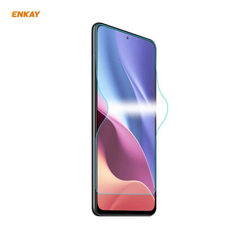 ENKAY Hat-Prince 0.1mm 3D Full Screen Protector Explosion-proof Hydrogel Film, For Samsung Galaxy A52 5G, For Samsung Galaxy A72 5G, For Xiaomi Redmi 9T, For Xiaomi Redmi Note 9T, For Xiaomi Redmi K40 / K40 Pro /  K40 Pro+