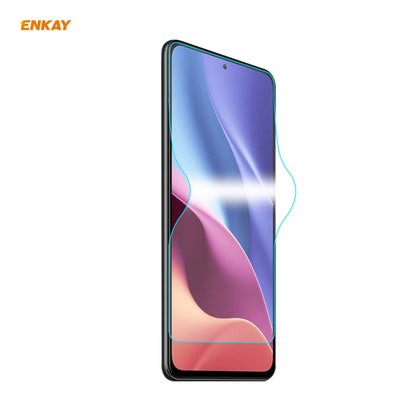 ENKAY Hat-Prince 0.1mm 3D Full Screen Protector Explosion-proof Hydrogel Film, For Samsung Galaxy A52 5G, For Samsung Galaxy A72 5G, For Xiaomi Redmi 9T, For Xiaomi Redmi Note 9T, For Xiaomi Redmi K40 / K40 Pro /  K40 Pro+