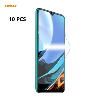 10 PCS ENKAY Hat-Prince 0.1mm 3D Full Screen Protector Explosion-proof Hydrogel Film, For Samsung Galaxy A52 5G, For Samsung Galaxy A72 5G, For Xiaomi Redmi 9T, For Xiaomi Redmi Note 9T, For Xiaomi Redmi K40 / K40 Pro / K40 Pro+
