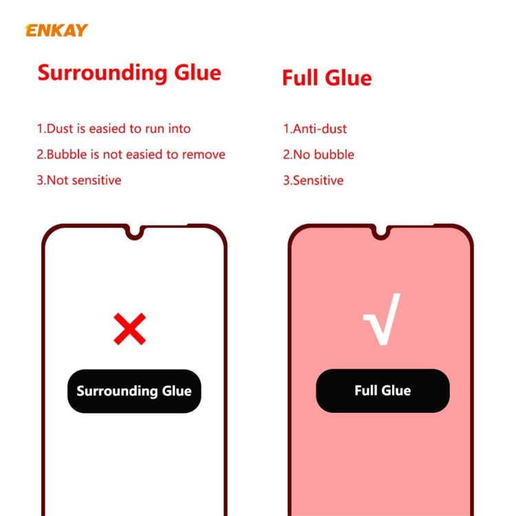 2 PCS ENKAY Hat-Prince Full Glue 0.26mm 9H 2.5D Tempered Glass Full Coverage Film, For Samsung Galaxy A32 5G(2 PCS), For Samsung Galaxy A52 5G, For Samsung Galaxy A72 5G(2pcs)