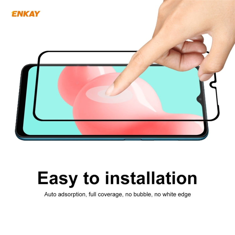 2 PCS ENKAY Hat-Prince Full Glue 0.26mm 9H 2.5D Tempered Glass Full Coverage Film, For Samsung Galaxy A32 5G(2 PCS), For Samsung Galaxy A52 5G, For Samsung Galaxy A72 5G(2pcs)