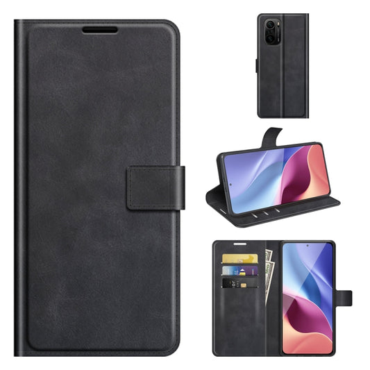 Retro Calf Pattern Buckle Horizontal Flip Leather Case with Holder & Card Slots & Wallet, For Xiaomi Poco F3 / Redmi K40, For Google Pixel 5A, For vivo X60, For vivo X60 Pro