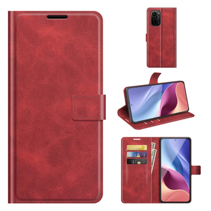 Retro Calf Pattern Buckle Horizontal Flip Leather Case with Holder & Card Slots & Wallet, For Samsung Galaxy Xcover 5, For Xiaomi Poco F3 / Redmi K40, For Google Pixel 5A, For vivo X60, For vivo X60 Pro