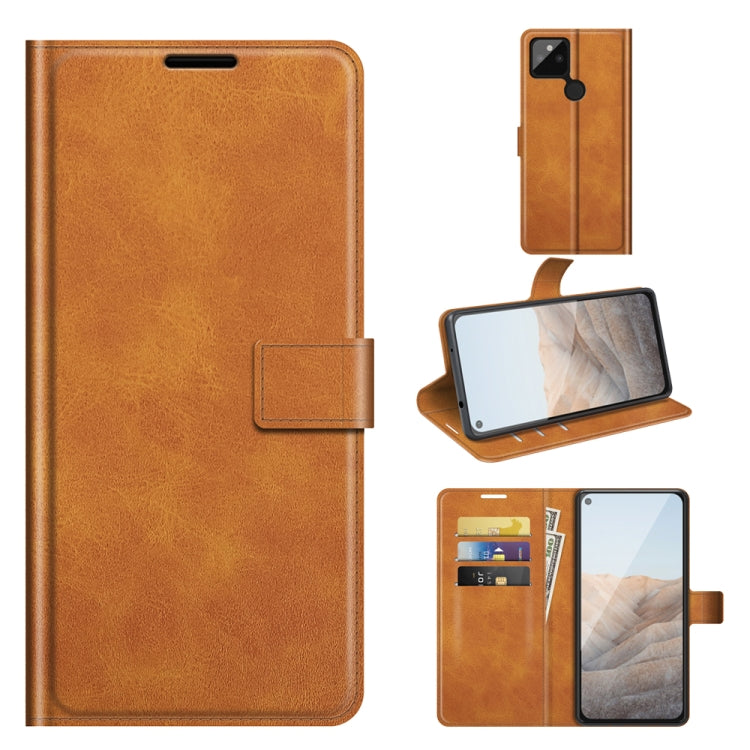 Retro Calf Pattern Buckle Horizontal Flip Leather Case with Holder & Card Slots & Wallet, For Samsung Galaxy Xcover 5, For Xiaomi Poco F3 / Redmi K40, For Google Pixel 5A, For vivo X60, For vivo X60 Pro