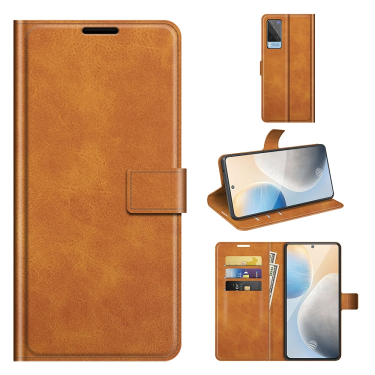 Retro Calf Pattern Buckle Horizontal Flip Leather Case with Holder & Card Slots & Wallet, For Samsung Galaxy Xcover 5, For Xiaomi Poco F3 / Redmi K40, For Google Pixel 5A, For vivo X60, For vivo X60 Pro