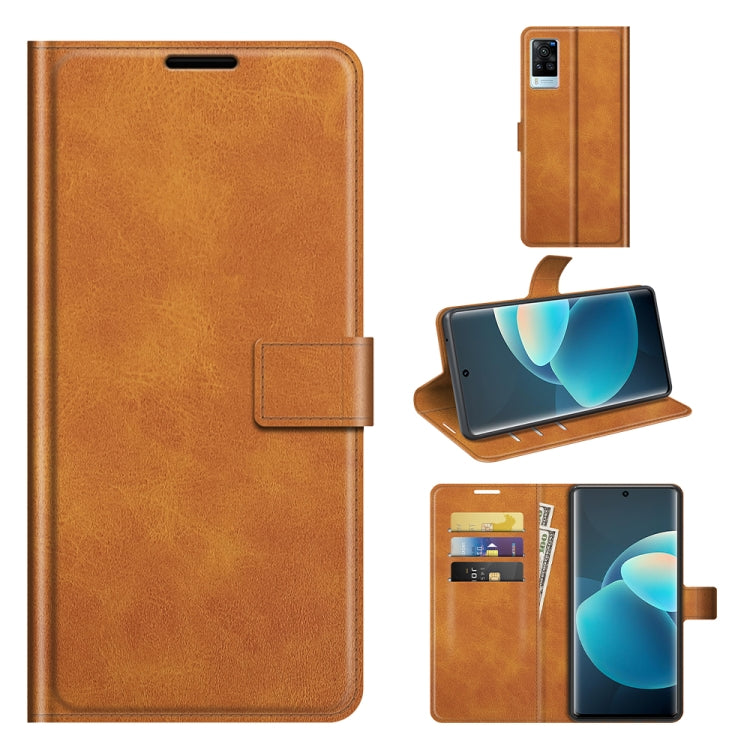 Retro Calf Pattern Buckle Horizontal Flip Leather Case with Holder & Card Slots & Wallet, For Samsung Galaxy Xcover 5, For Xiaomi Poco F3 / Redmi K40, For Google Pixel 5A, For vivo X60, For vivo X60 Pro