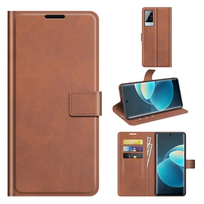 Retro Calf Pattern Buckle Horizontal Flip Leather Case with Holder & Card Slots & Wallet, For Samsung Galaxy Xcover 5, For Xiaomi Poco F3 / Redmi K40, For Google Pixel 5A, For vivo X60, For vivo X60 Pro