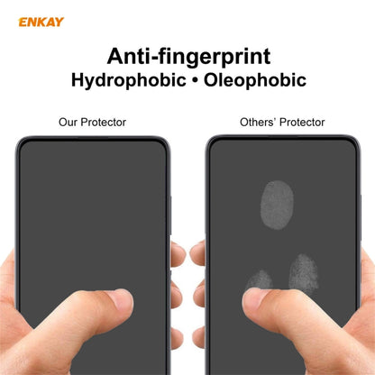 2 PCS ENKAY Hat-Prince Full Glue 0.26mm 9H 2.5D Tempered Glass Full Coverage Film, For Redmi Note 10 / Note 10S, For Redmi Note 10 Pro / Note 10 Pro Max, For OnePlus 9 / 9R, For Huawei P50