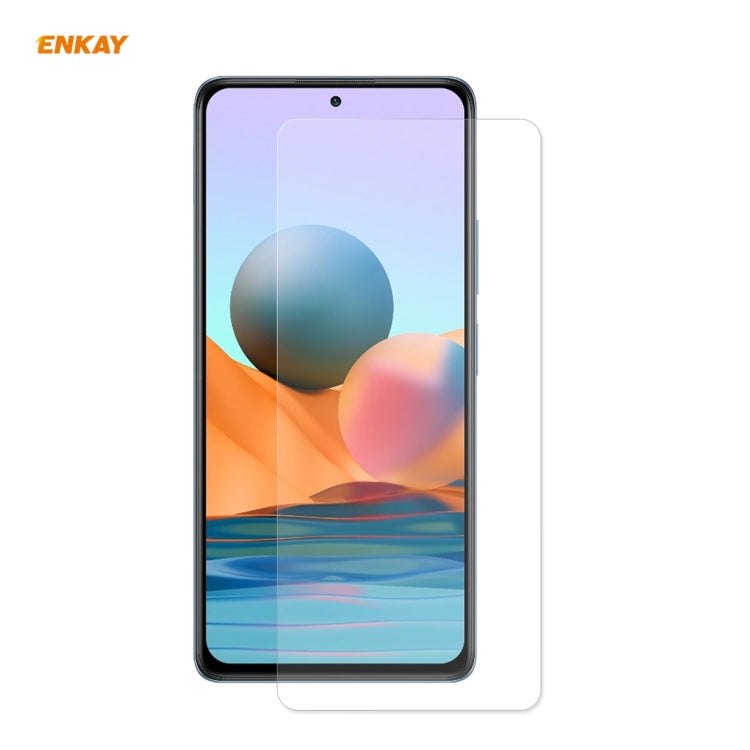 ENKAY Hat-Prince 0.26mm 9H 2.5D Curved Edge Tempered Glass Film, For Redmi Note 10 / Note 10S, For Redmi Note 10 Pro / Note 10 Pro Max, For OnePlus 9 / 9R, For Huawei P50