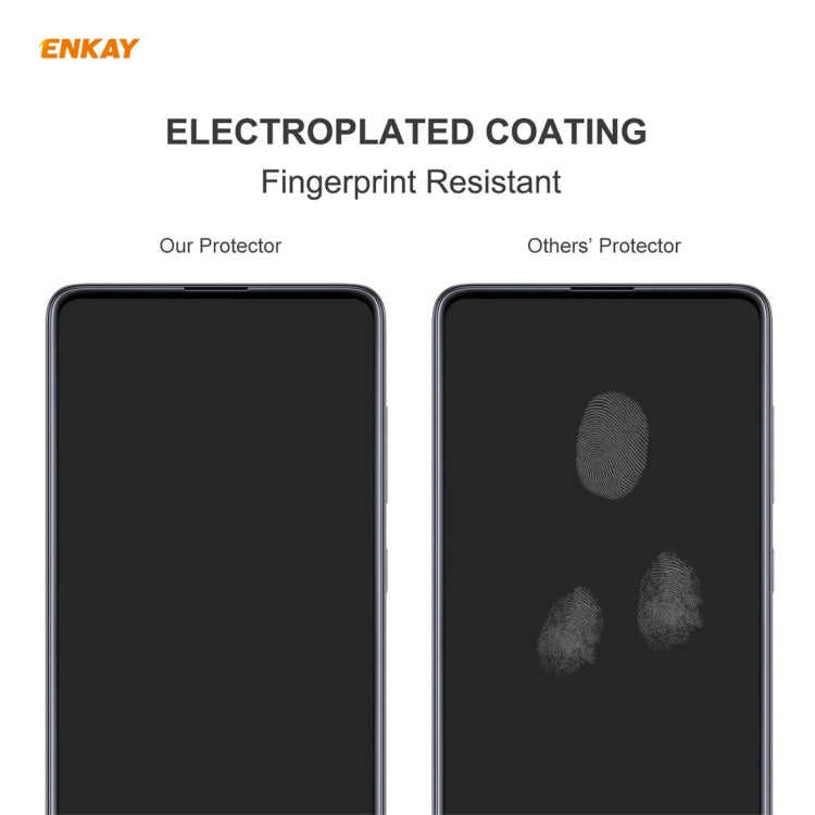 10 PCS ENKAY Hat-Prince 0.26mm 9H 2.5D Curved Edge Tempered Glass Film, For Redmi Note 10 / Note 10S, For Redmi Note 10 Pro / Note 10 Pro Max, For OnePlus 9 / 9R, For Huawei P50