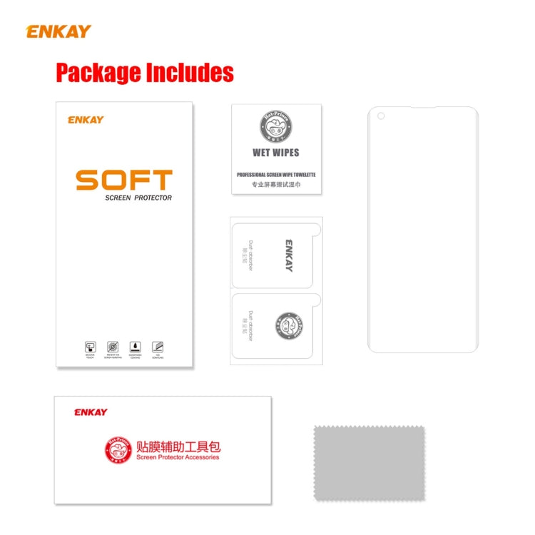 Pour OnePlus 9 Pro ENKAY Hat-Prince Film de protection d'écran souple incurvé PET 3D plein écran avec courbure à chaud HD, 1 pièce, 2 pièces, 5 pièces, 10 pièces